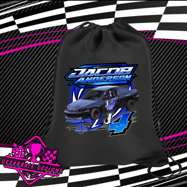 Jacob Anderson Drawstring Bag