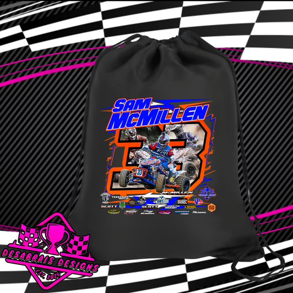 Sam McMillen Drawstring Bag