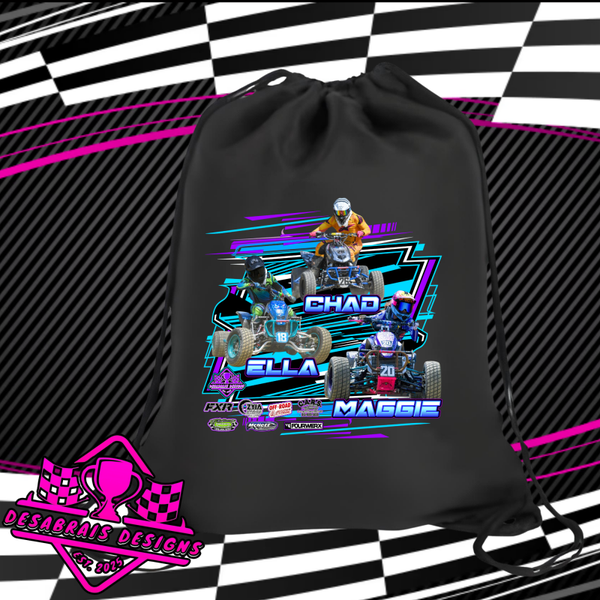 Allen Racing Drawstring Bag