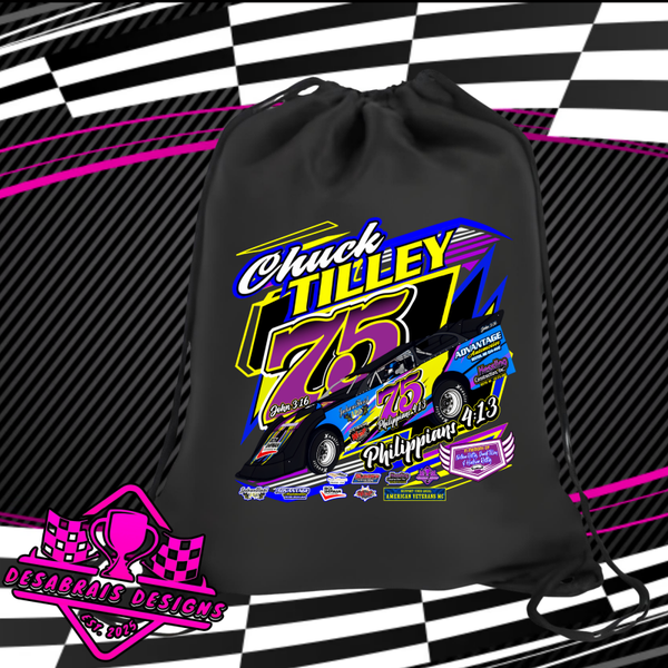 Chuck Tilley Drawstring Bag