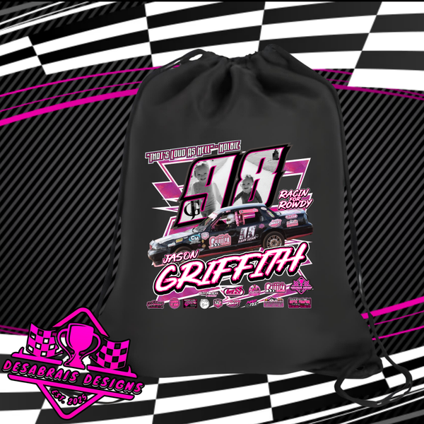 Jason Griffith Drawstring Bag