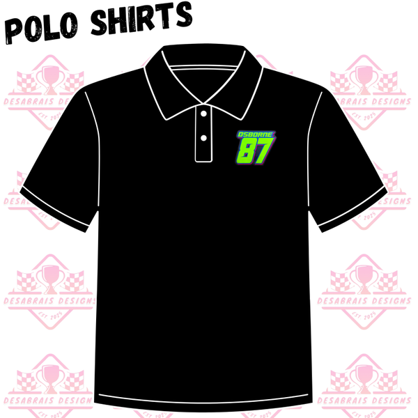 Osborne Motorsports Polo Shirts