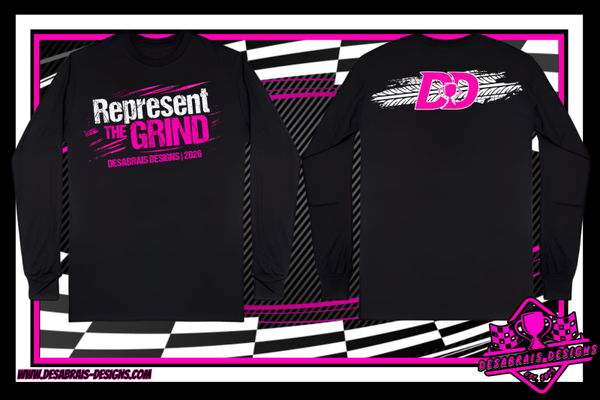 Represent The Grind Long Sleeve Tee