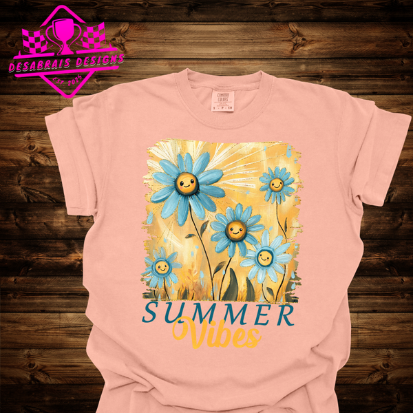Summer Vibes #19 Comfort Color Plus Size Tee