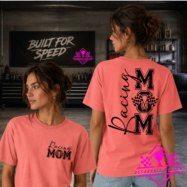 Racing MOM Comfort Color Tee..