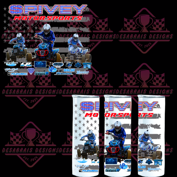 Spivey Motorsports Tumblers