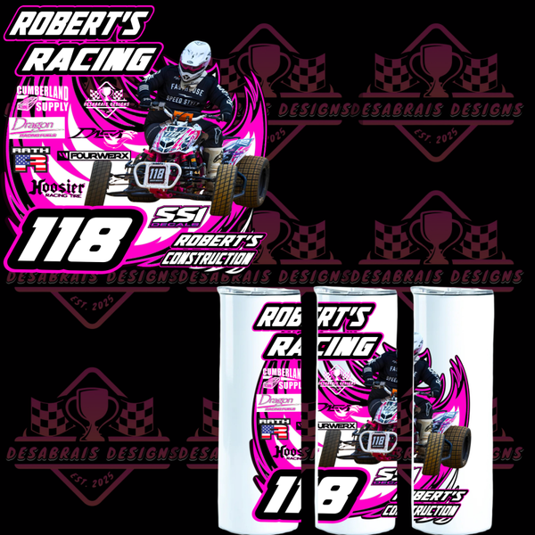 Roberts Motorsports Tumbler