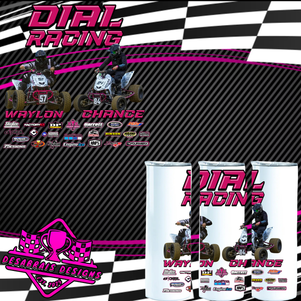Dial Racing Tumblers