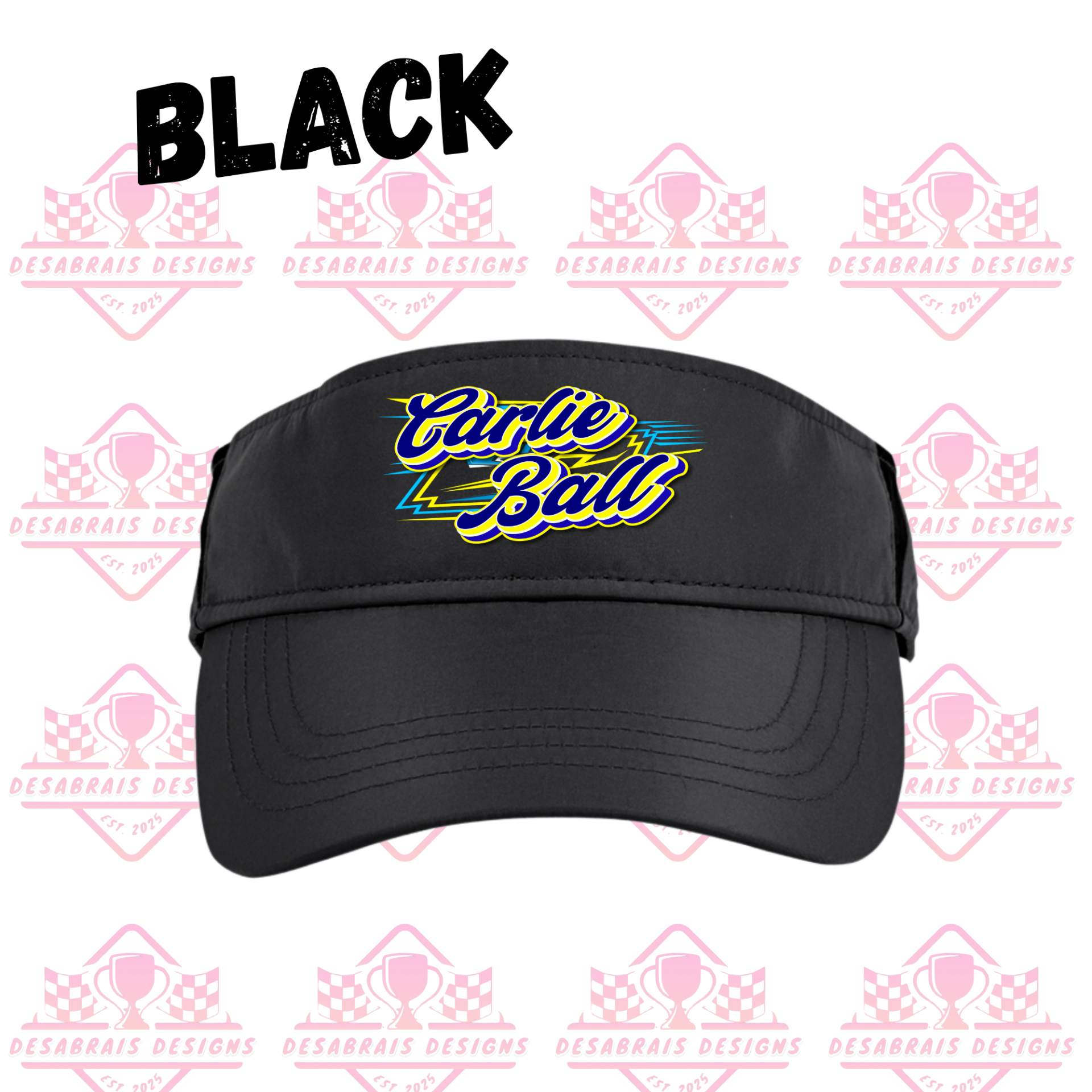Carlie Ball Visor Hats