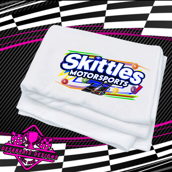 Skittles Motorsports Blanket