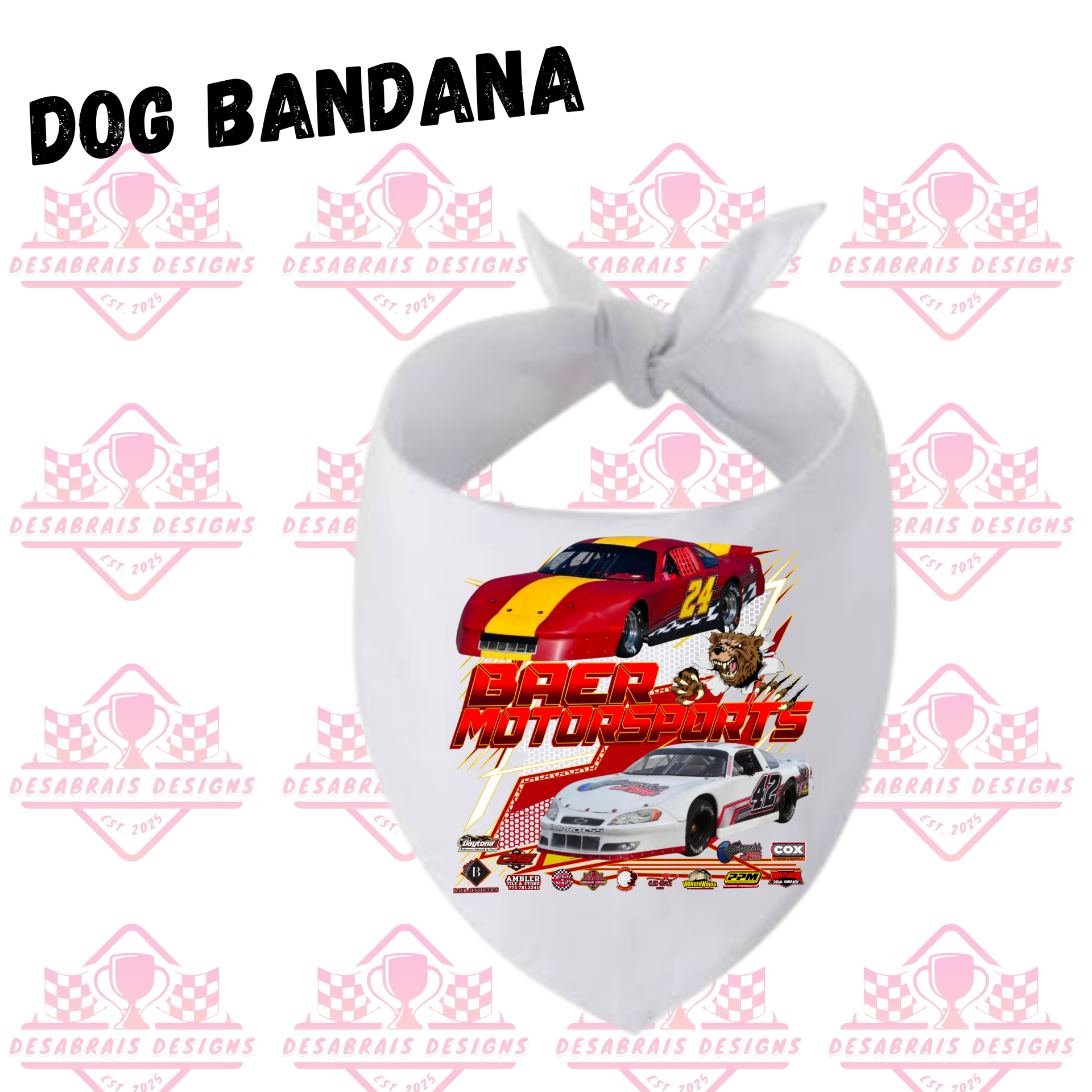 Baer Motorsports Dog Bandana