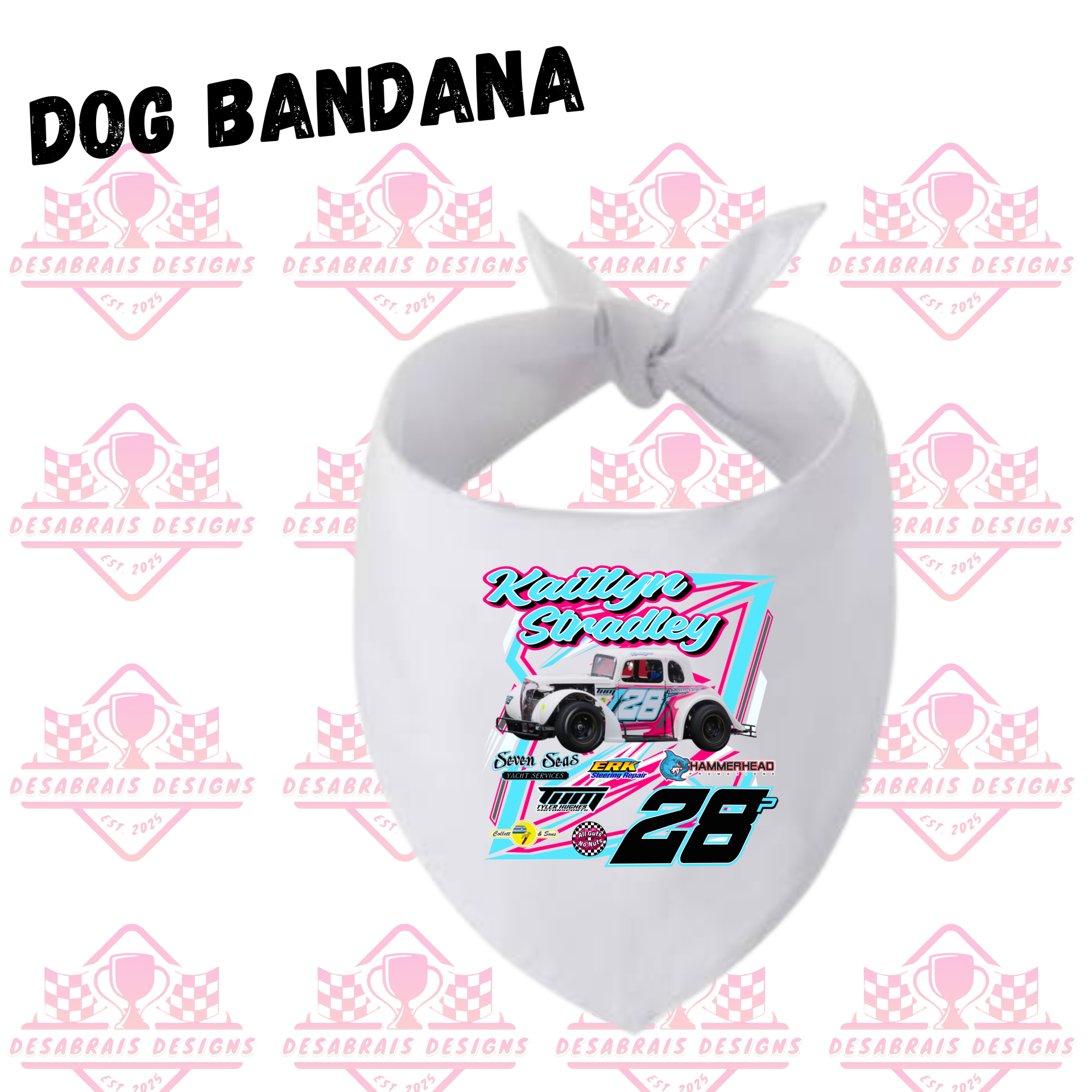 Kaitlyn Stradley Dog Bandana