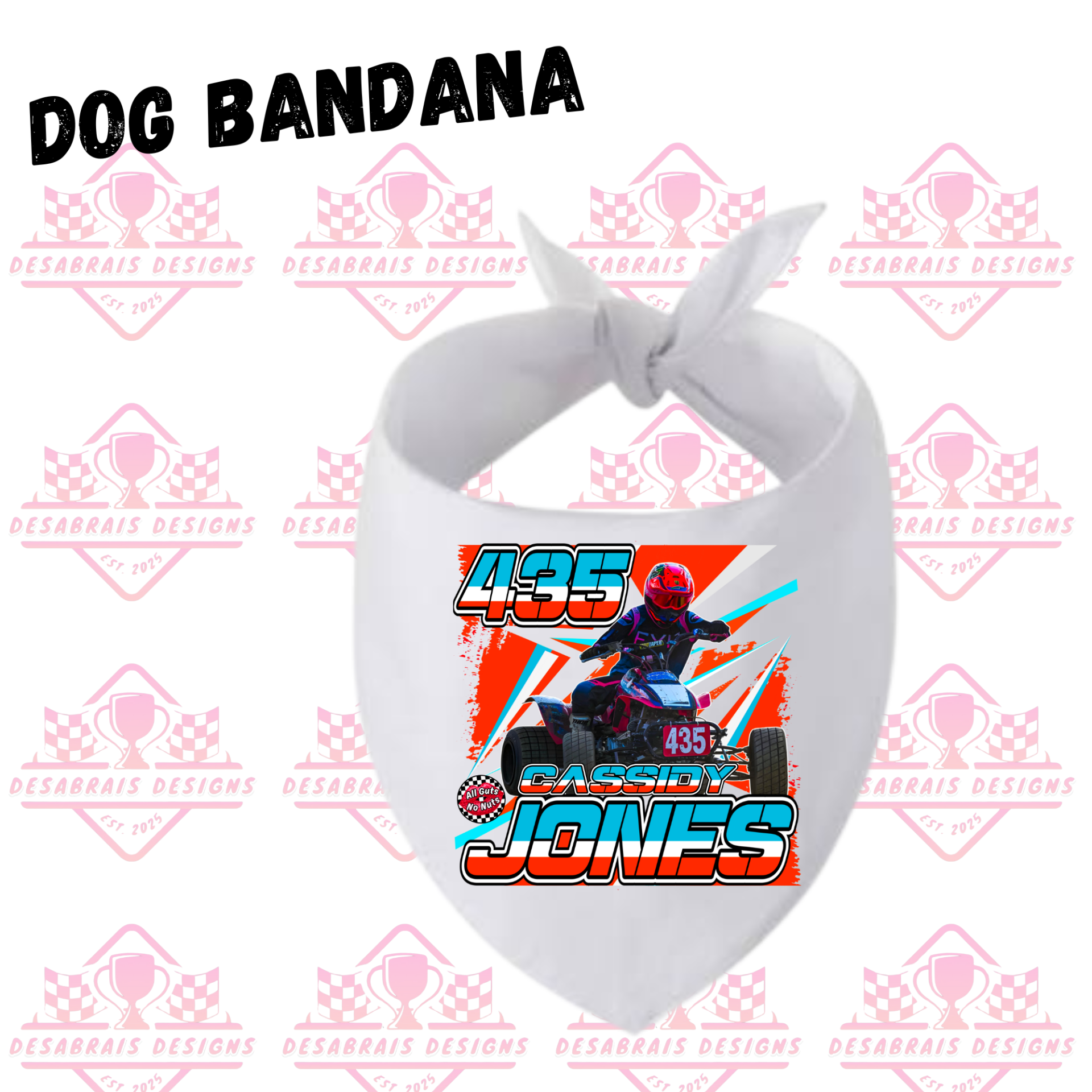 Cassidy Jones Dog Bandana