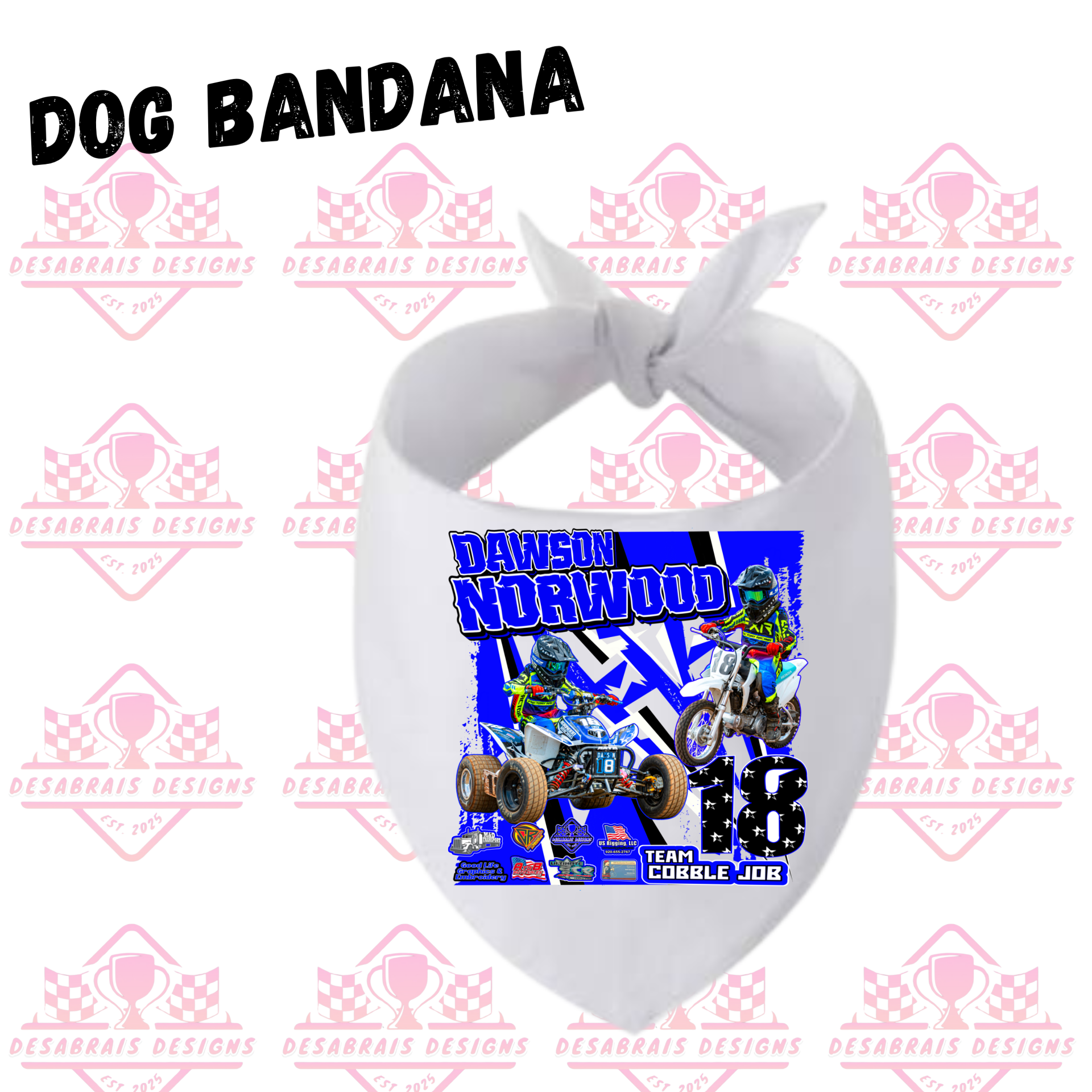 Dawson Norwood Dog Bandana