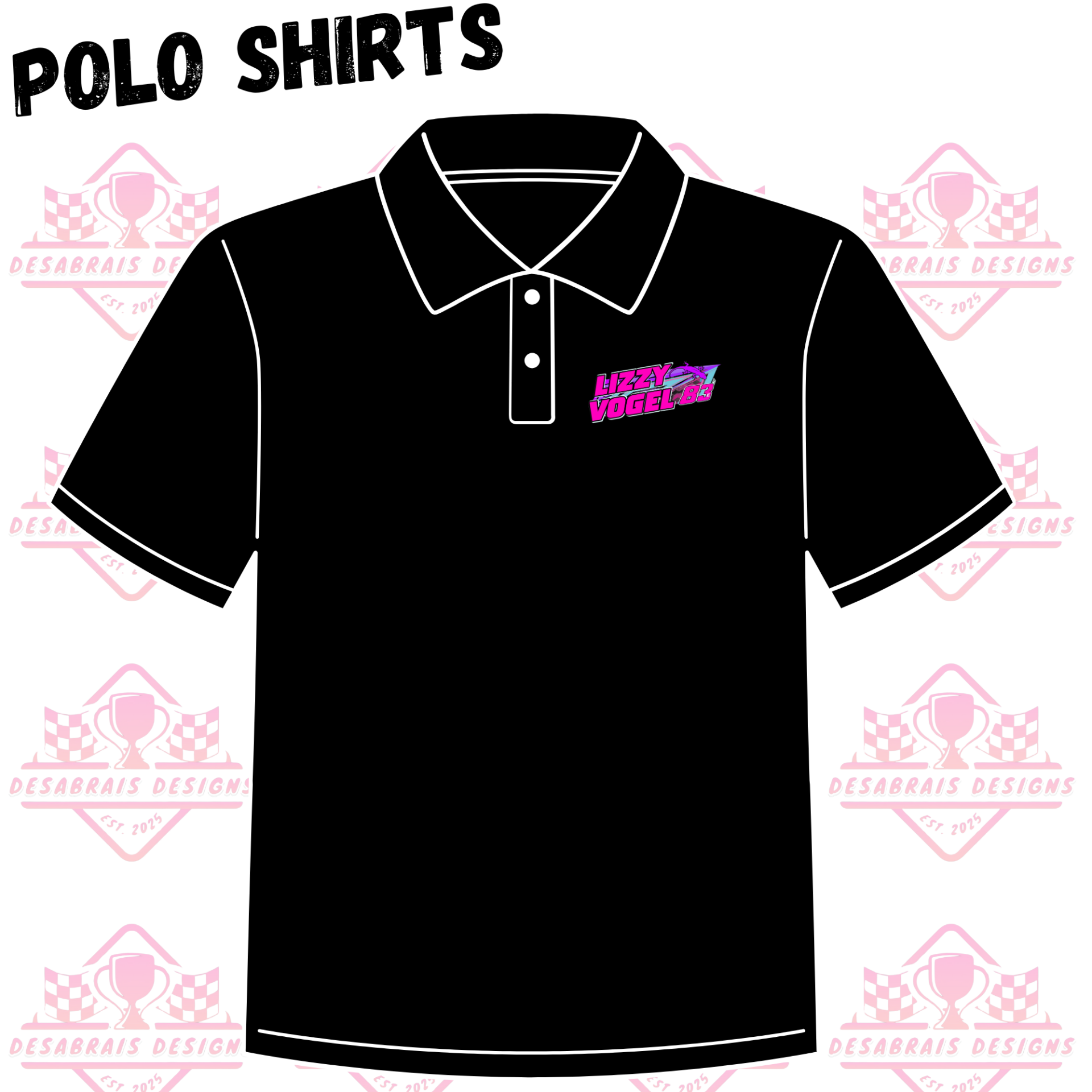 Lizzy Vogel Polo Shirts