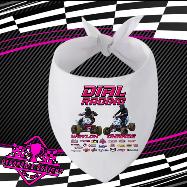 Dial Racing Dog Bandana