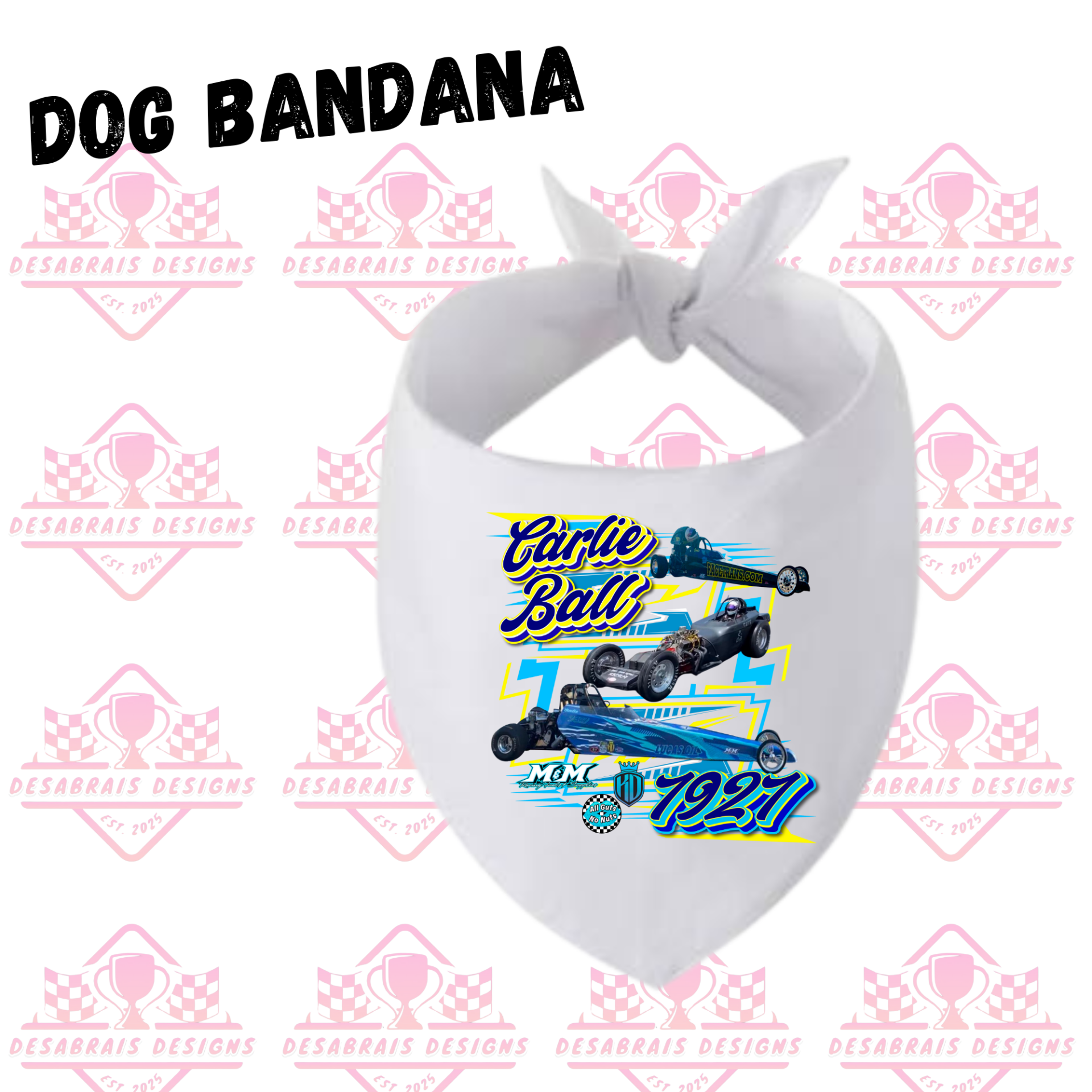 Carlie Ball Dog Bandana