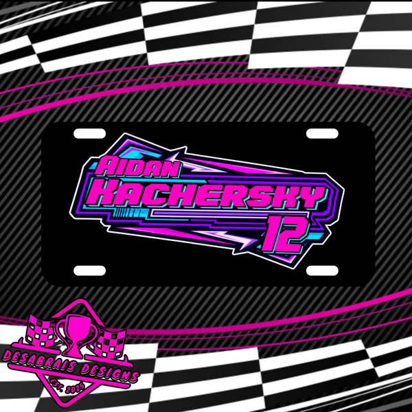 Aidan Kachersky License Plate