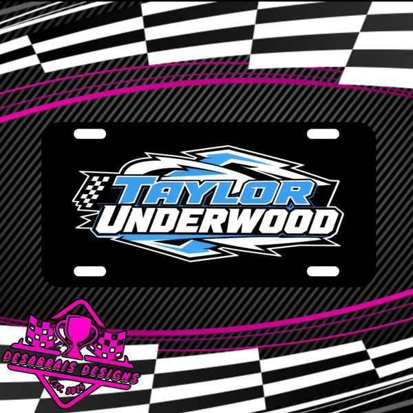 Taylor Underwood License Plate