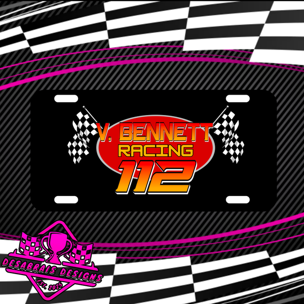 Vinny Bennett License Plate