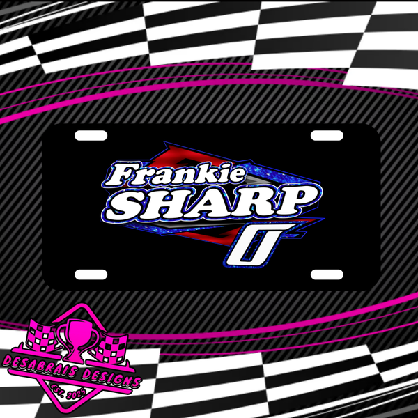 Frankie Sharp License Plate