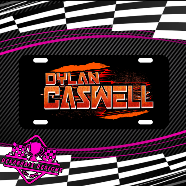 Dylan Caswell License Plate