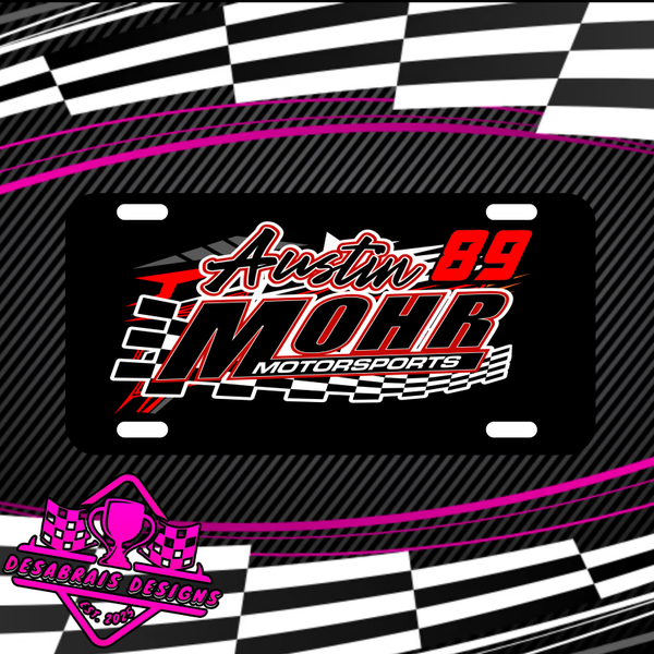 Austin Mohr License Plate