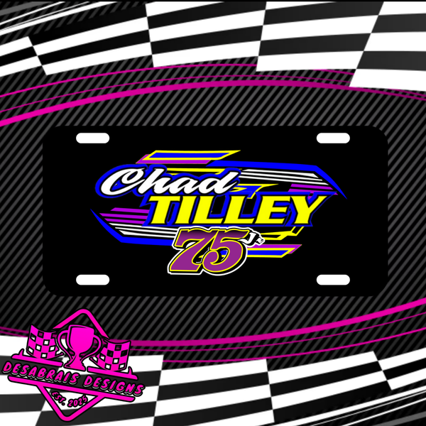 Chad Tilley License Plate