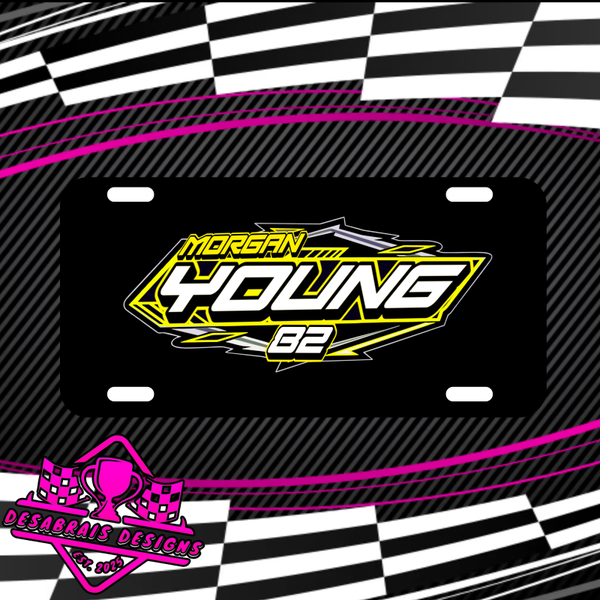 Morgan Young License Plate