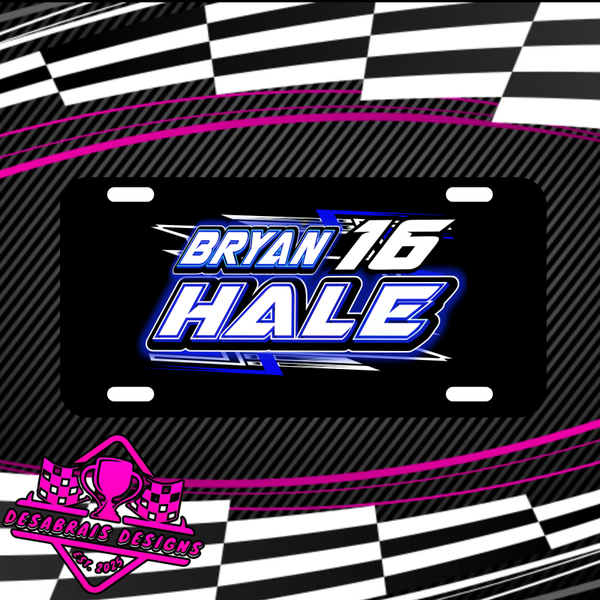 Bryan Hale License Plate