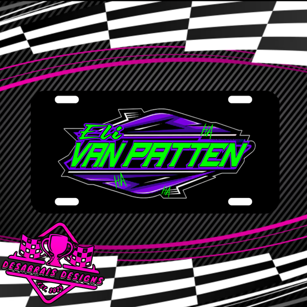 Eli Van Patten License Plate