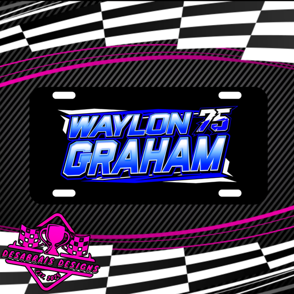 Waylon Graham License Plate