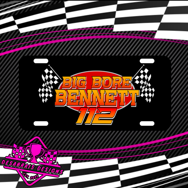 Big Bore Bennett License Plate