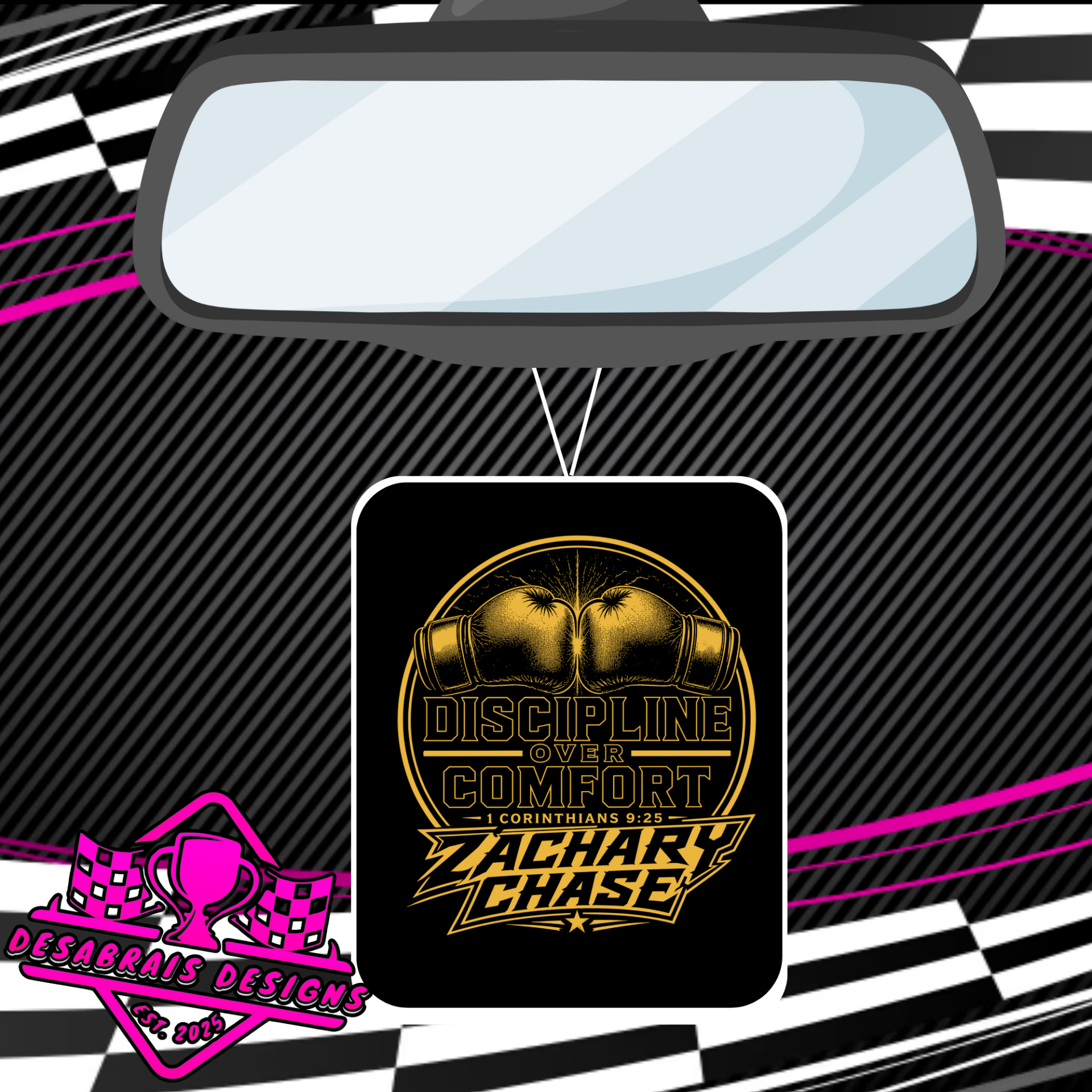 Zachary Chase Car Freshener