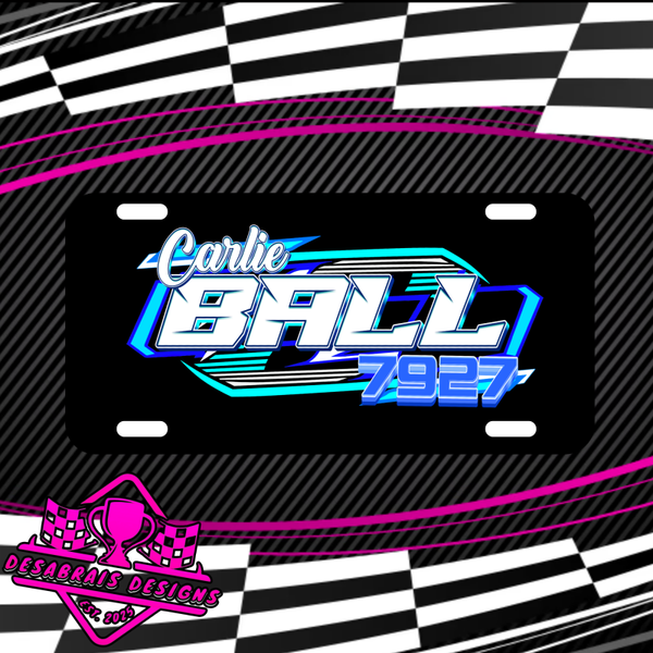 Carlie Ball License Plate