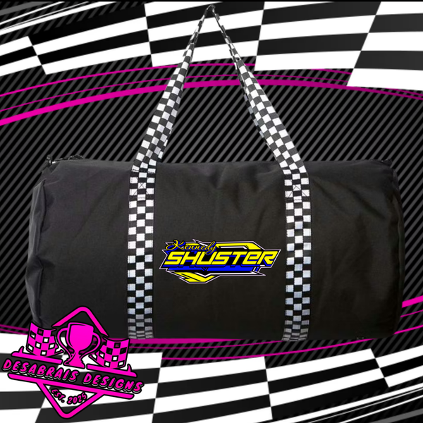 Kennedy Shuster Checkered Flag Duffle Bag