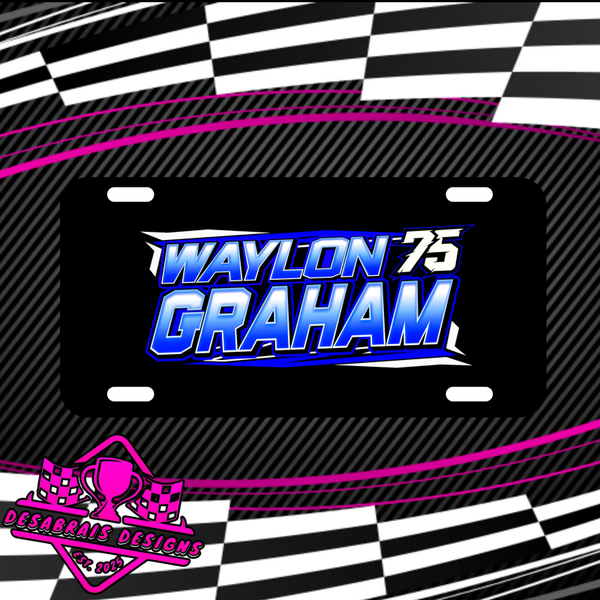 Waylon Graham License Plate