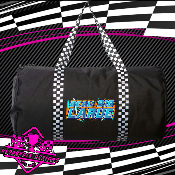 Beau LaRue Checkered Flag Duffle Bag