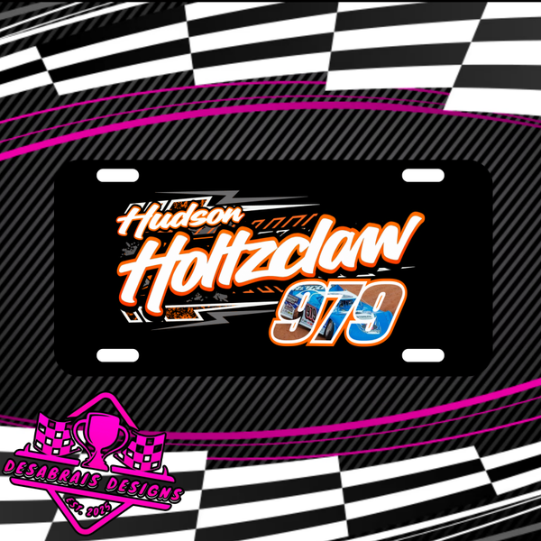 Hudson Holtzclaw License Plate