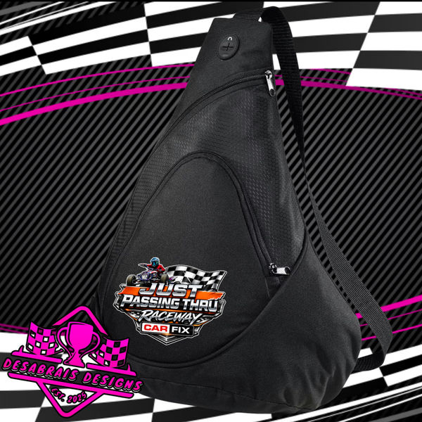 Just Passing Thru Logo Sling Bag