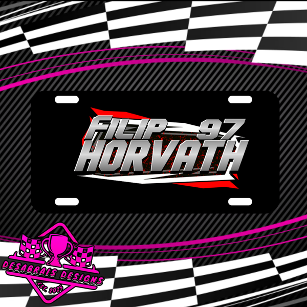 Filip Horvath License Plate