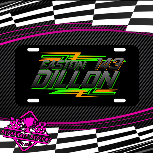 Easton Dillon License Plate