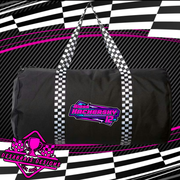 Aidan Kachersky Checkered Flag Duffle Bag