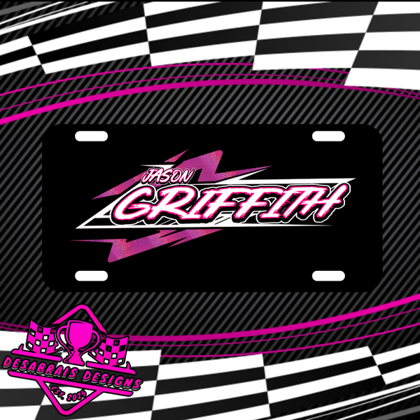 Jason Griffith License Plate