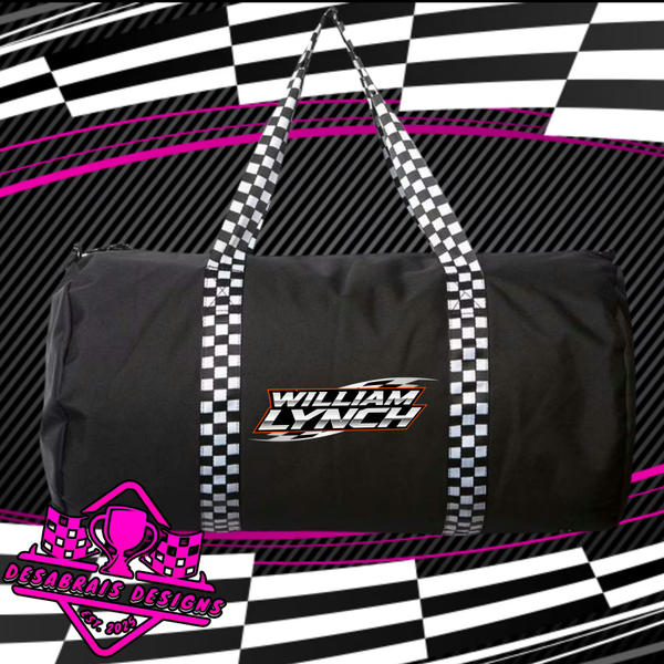 William Lynch Checkered Flag Duffle Bag