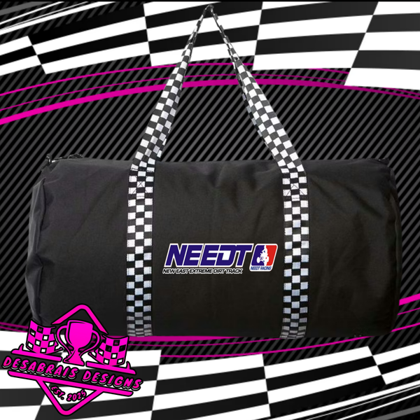 NEEDT Round 1 Checkered Flag Duffle Bag