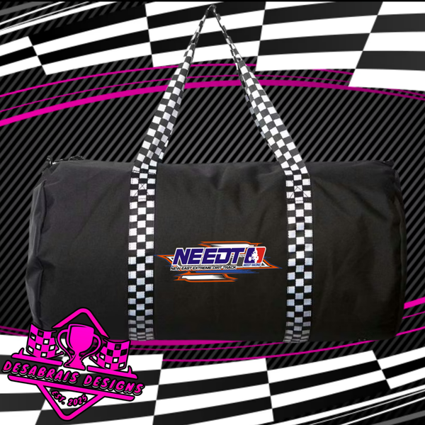NEEDT Round 2 Checkered Flag Duffle Bag