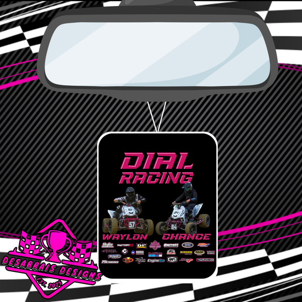 Dial Racing Car Freshener
