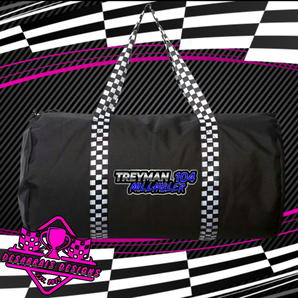 Treyman Millhisler Checkered Flag Duffle Bag