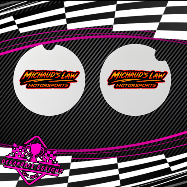 Michaud's Law Car Coasters